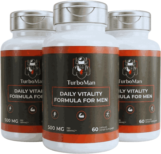 TurboMan 3 Bottles Most Popular Supply